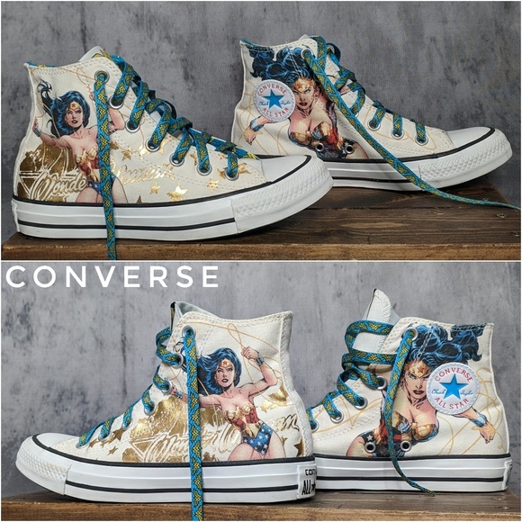 wonder woman high tops